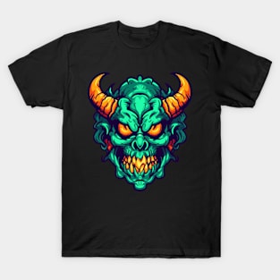 face of scary T-Shirt